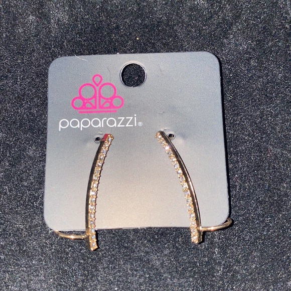 NWT Gold Post Crawler Earrings - Picture 5 of 5